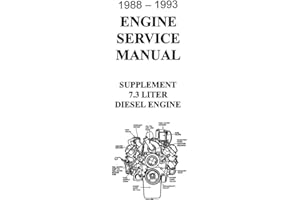 bishko automotive literature - Shop Service Repair Engine Drivetrain for The 1988 1992 1993 Ford 7.3 Diesel Engine