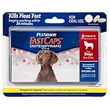 PetArmor FastCaps (nitenpyram) Oral Flea Control Medication, 25 lbs and Over, 6 count