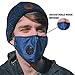 Anti pollution N95 Mask for Allergies, Viruses, Mold, and More, Military Grade PM2.5 Activated Carbon Filters(6), Washable & Reusable, for Shops, Running, Cycling & Outdoor Activities, Blue