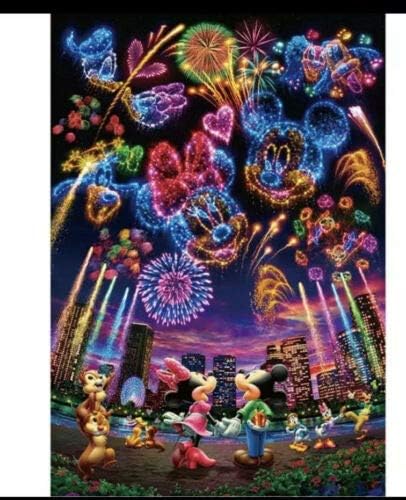 Disney Fireworks Art Print Full Round Drill 5d Diamond Painting Kit 30x40cm Amazon Co Uk Kitchen Home disney fireworks art print full round drill 5d diamond painting kit 30x40cm