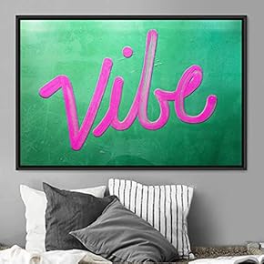 signwin Framed Canvas Wall Art Pressed Quotes 3D...