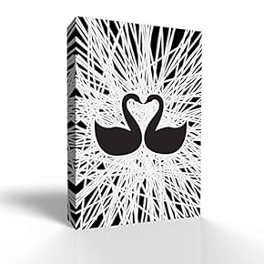 Wall26-Canvas Wall Art-Abstract Line with Animal-Giclee Painting Wall Art for Bedroom Living Room Home Decoration - 12x18 inches