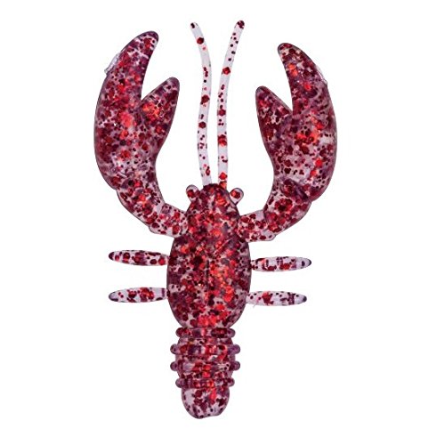 メジャークラフト ルアー ワーム ファイティングクロー 3.2inc(8.1cm) #107 ケイムラ レッド FCW3.2の商品画像