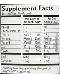 PreserVision AREDS 2 Plus suplemento multivitamínico con vitamina y minerales, AB69760, 1