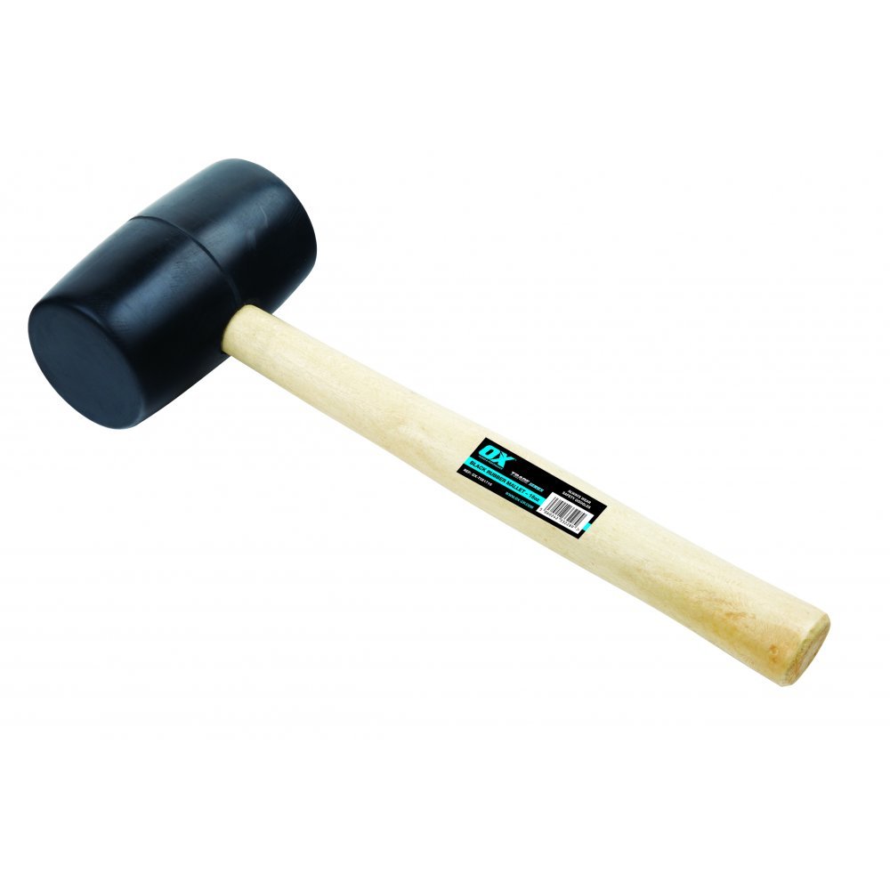 OX Trade Black Rubber Mallet - 32 oz, 320z / 907g