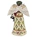 Enesco Jim Shore Heartwood Creek Collection Victorian Angel with Candle Stone Resin Figurine, 9.5