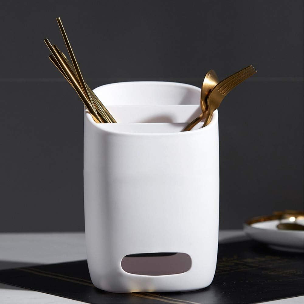 Amazon Kingzuo 珪藻土 はし立て 丸型 シンプル おしゃれ かわいい 箸立て お箸立て 箸入れ カトラリースタンド 箸スタンド キッチンツールスタンド 水切り キッチンツール 調理器具 キッチン用品 卓上用品 キッチン収納 台所収納 北欧 雑貨 インテリア ホワイト 箸立て