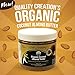 Coconut Almond Butter 100% Organic. Keto - 5 grams of Protein. Low Sugar - Organic Coconut Sugar. Enhanced with Chia, Flax and Hemp. Very Spreadable and So Creamy. Fresh Made Small Batches 425g/15oz.