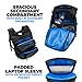 Backpack Computer Laptop Backpack for Men Mens Business Travel Backpack (Black)
