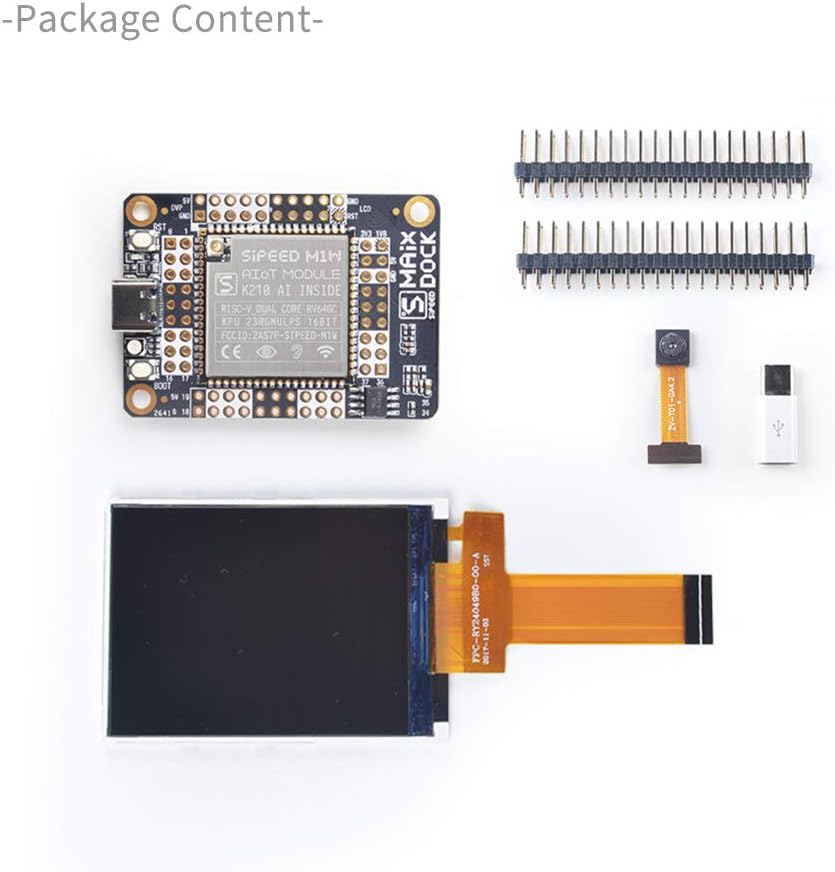 Maix M1W Dock Kit K210 AI+lOT WiFi Development Board RISC-V Dual Core 64bit MCU for Edge Computing - Image 4