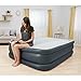 Intex Dura-Beam Standard Series Essential Rest Airbed with Built-in Electric Pump, Bed Height 20