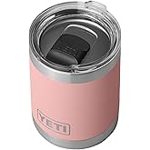 YETI Rambler 10 oz Lowball, Vacuum Insulated, Stainless Steel with MagSlider Lid