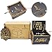 Buy Allamazing Carved Wooden Music Box Hand Crank Musical Box Hand Engraved Wooden Music Box