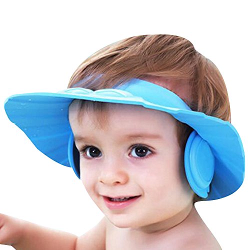 Baby Shower Visor - Hoter Baby Adjustable Shower Cap, Shampoo Visor