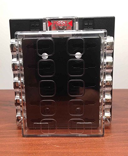 MARINE-10-GANG-QUICK-CONNECT-TERMINAL-BLADE-AUTO-FUSE-PANEL-HOLDER-WITH-BOLTS MARINE-10-GANG-QUICK-CONNECT-TERMINAL-BLADE-AUTO-FUSE-PANEL-HOLDER-WITH-BOLTS