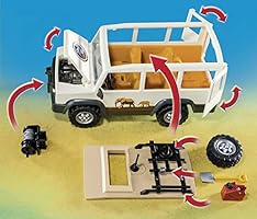 playmobil 6798 wildlife safari truck with lions