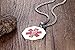 Mealguet Jewelry Free Engraving- Stainless Steel Octagon Medical Alert ID Tag Pendant Necklace with 24