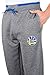 NBA Men's Jogger Pants Active Basic Bounce Fleece Sweatpants, Team Logo Gray