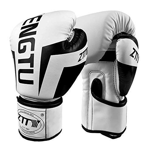 ZTTY Boxing Gloves Kickboxing Muay Thai Punching Bag MMA Pro Grade