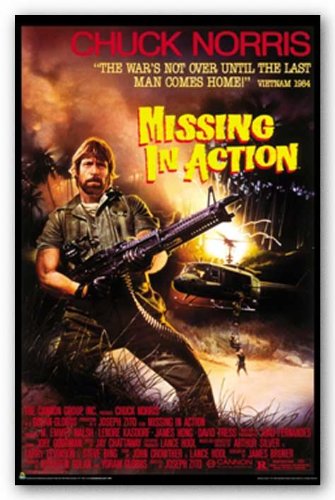 Missing In Action Movie (Chuck Norris) Poster Print