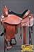 HILASON TREELESS WESTERN LEATHER TRAIL BARREL RACING HORSE RIDING SADDLE
