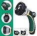 TheFitLife Flexible Metal Garden Hose - 25/50/75/100 FT 304 Stainless Steel Water Hose with Newest Spray Nozzle and Solid Metal Fittings, Lightweight, Kink Free, Durable and Easy to Store (125 Feet)