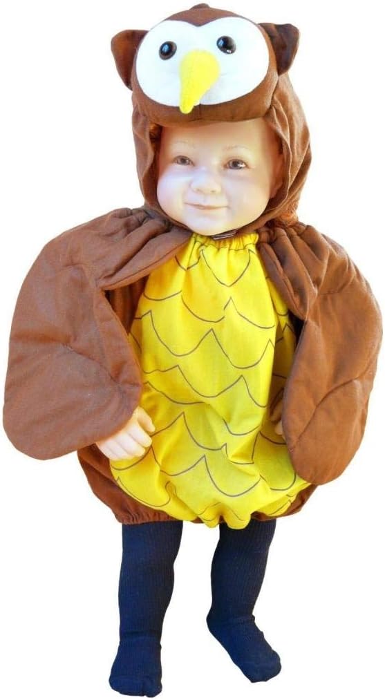 F68 Size 92-98 Owl costume for babies and little children comfortable over normal clothes, Modell 7: F68 Eule - Image 5