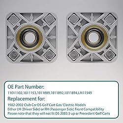 Front Wheel Hub Assembly Kit with Bearings Seals
