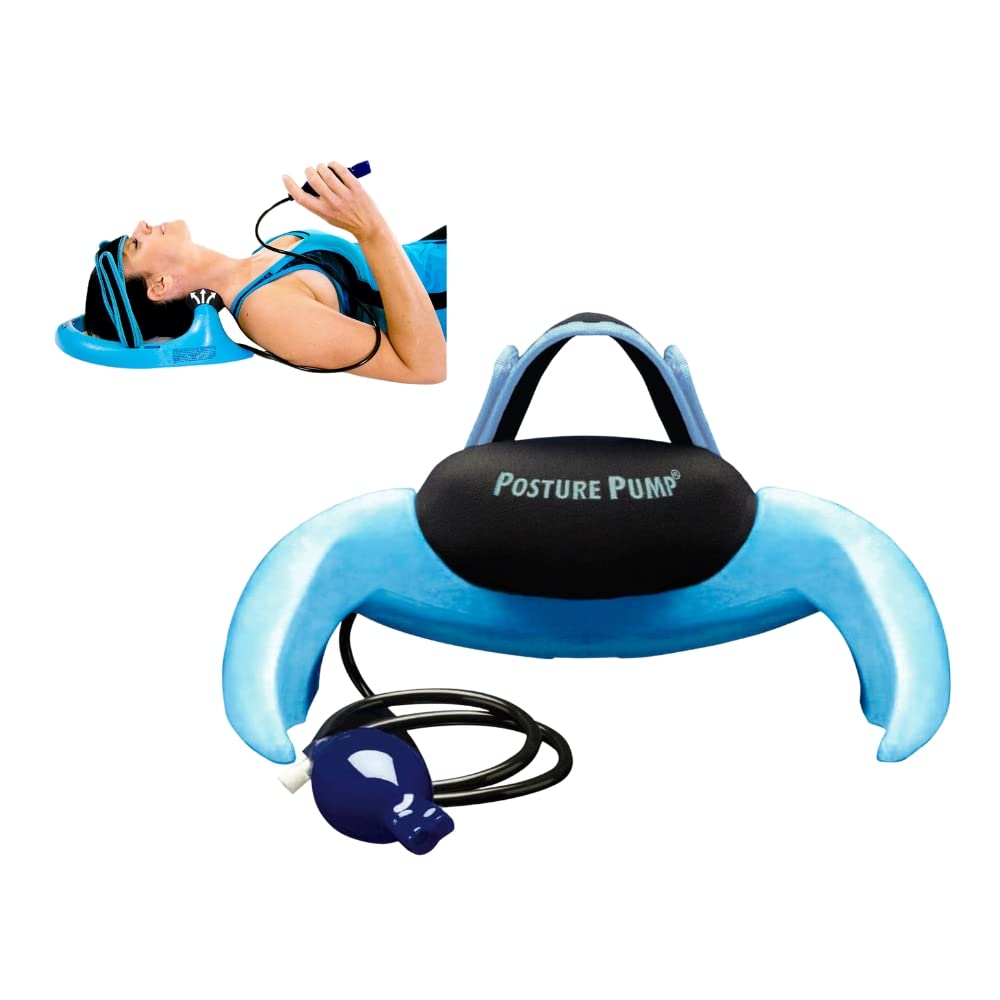 Photo 1 of Posture Pump® Neck Exercising Cervical Spine Hydrator Pump | Relieves Neck Pain Stiffness | Neck Pain Relief Posture Control (Single Air Cell Model 1100-S)