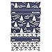 Lunchskins Reusable 2 Piece Food Storage Bag Set, 1 Sandwich Bag + 1 Snack Bag, Navy Boat