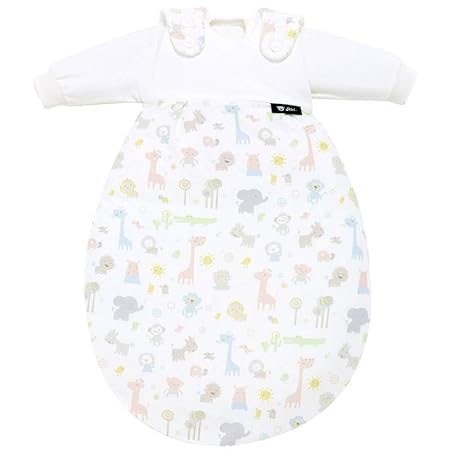 Alvi Baby-Mäxchen Schlafsack 3-teilig Animals bunt Gr. 56/62