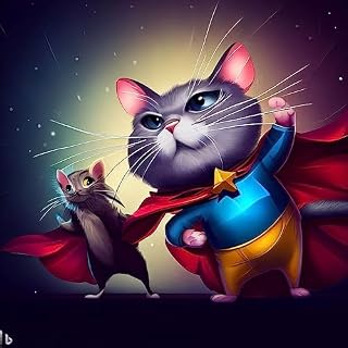 Livro O Rato e o Gato Super-Heróis