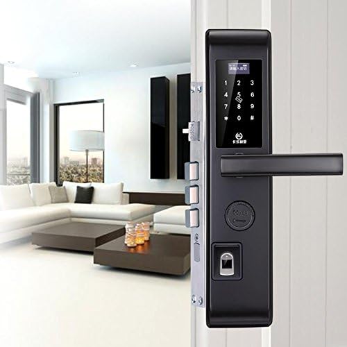 Digital Door lock Biometric Fingerprint Smart Code Keyless Locks With Smartphone App,Perfect for Office & Home -C