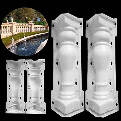 Tanchen Roman Column Mold Balcony Garden Pool Fence Cement Railing Plaster Concrete Mould