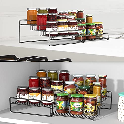 3 Tier Expandable Spice Rack Organizer for