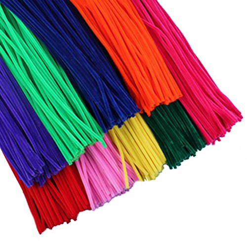 5 NUOLUX+Chenille+cleaners+Materials+100+Piece