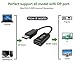 FEMORO DisplayPort to HDMI Adapter Converter 4K, Display Port DP to HDMI Adaptor Male to Female Compatible with Computer, Desktop, Laptop, PC, Monitor, Projector, HDTV - Black