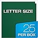 Oxford Twin-Pocket Folders, Textured Paper, Letter Size, Hunter Green, Holds 100 Sheets, Box of 25 (57556EE)