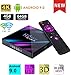 Android 9.0 TV Box, H96 MAX 4GB 64GB Android Box USB 3.0/BT 4.0/2.4G 5G Dual WiFi/3D/4K/H.265 KD18.1 Smart Android TV Box