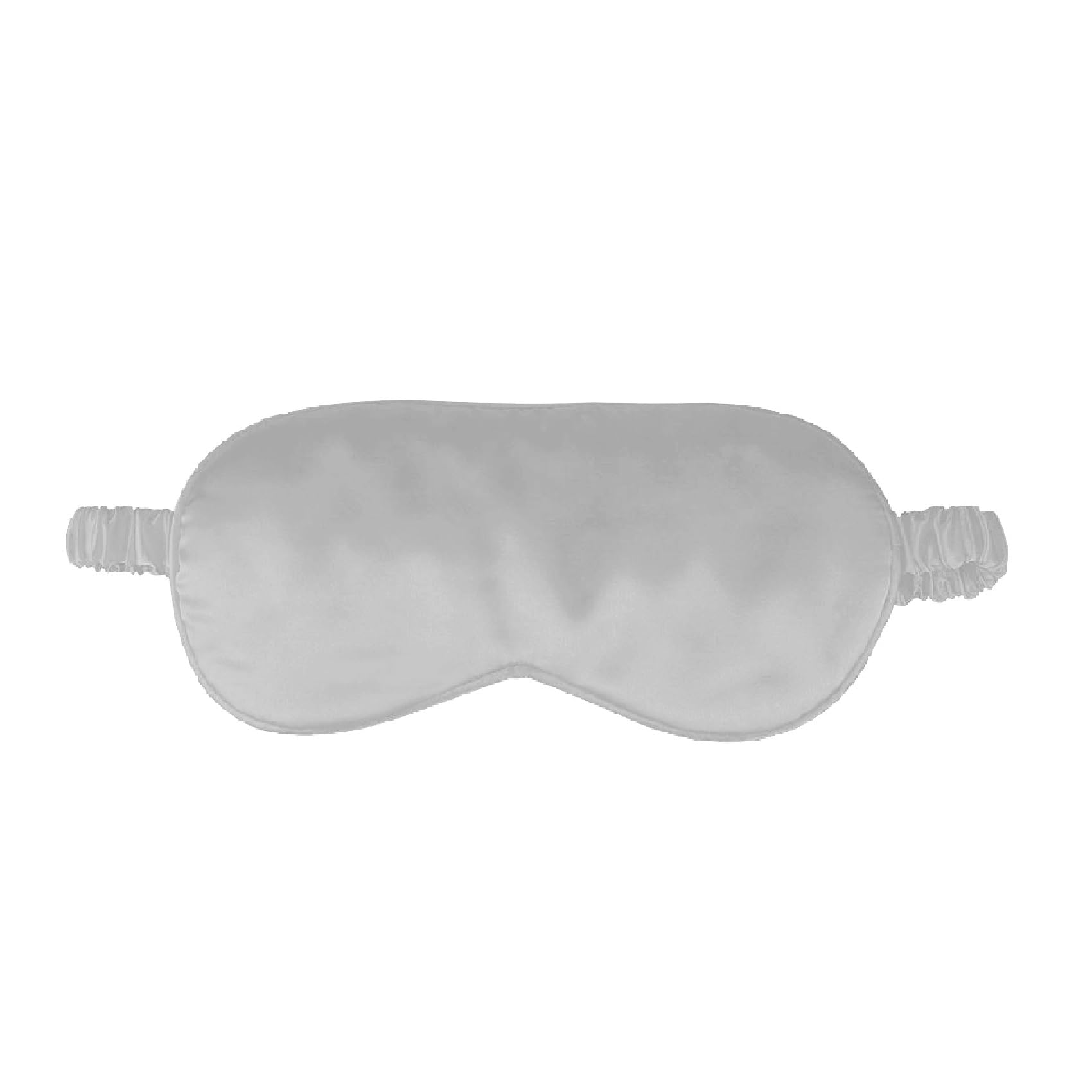 Photo 1 of 1 Pack Sleep Mask, Silk Eye Mask with Elastic Strap, Blindfold, Soft Silk Sleeping Mask for Girls, Women, Men (Silver)