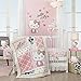 Lambs & Ivy Hello Kitty Lamp with Shade & Bulb, Pink/White