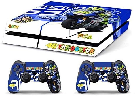 Skin PS4 HD VALENTINO ROSSI THE DOCTOR 46 - limited edition DECAL COVER ADESIVA playstation 4 SONY BUNDLE [