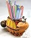 HEYFAIR Cute Cartoon Cat Bus Cactus Succulent Planter Pot Container Gardens