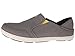 OLUKAI Men's Nohea Mesh Slip-On Shoes, Rock/Canoe, 10 M US
