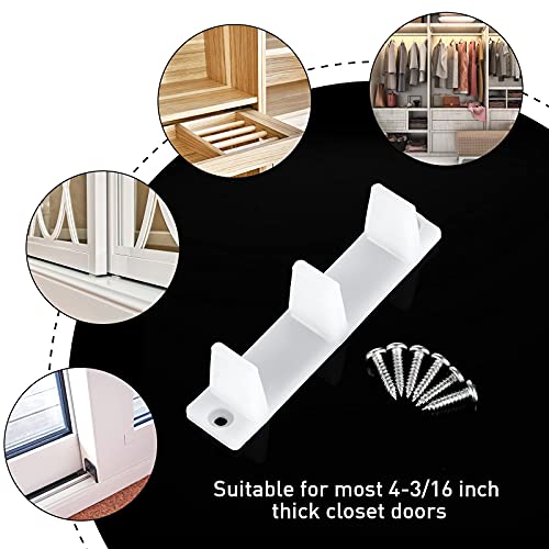 Sliding Closet Door Bottom Guide Plastic Floor Guide Track Floor Mount