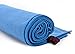 My Sky Yoga Towel, Yoga Mat Towel Non Slip 72”x24” Absorbent Microfiber Hand Towel for Vinyasa Hot Yoga Bikram(Blue)