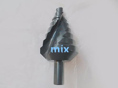 Generic 10-45MM (8 Steps 10.15.20.25.30.35.40.45MM) Step Drill Bit Conduit Installation HSS4241/M2 Industrial Reamer New