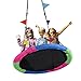 Springcoo Tree Swing, 40'' Diameter Very Large Swing for Multiple Kids Play,Height Adjustable