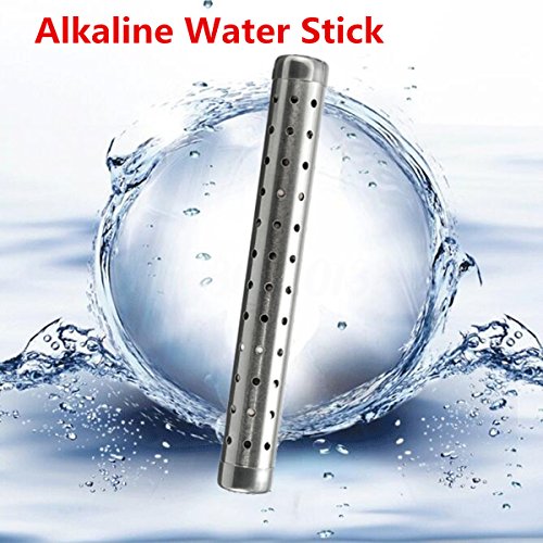 Alkaline pH Water Filter Stick By EHM â€“ Small Portable Hydrogen Mineral Purifier W/Tourmaline, Germanium, Maifanshi & FAR Infrared Ray Stones â€“ Naturally Increases pH Levels & Decreases ORP