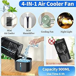 Portable Air Conditioner - Personal Mini AC Quiet
